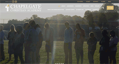 Desktop Screenshot of chapelgateacademy.org